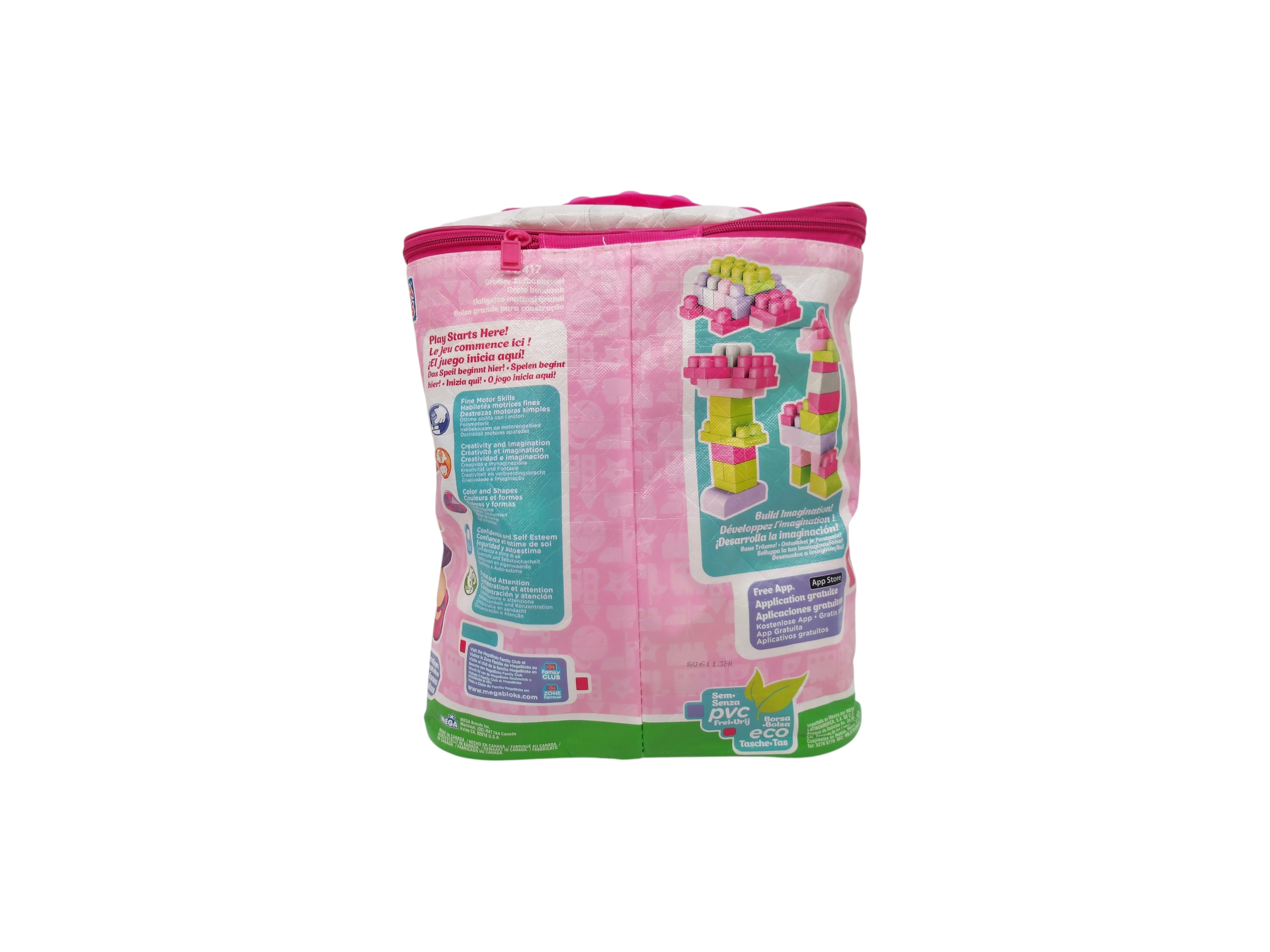 Voir photo 3 de Mega Bloks - Sac medium 60 briques Mega Bloks - Sac medium 60 briques - Vue 3 -